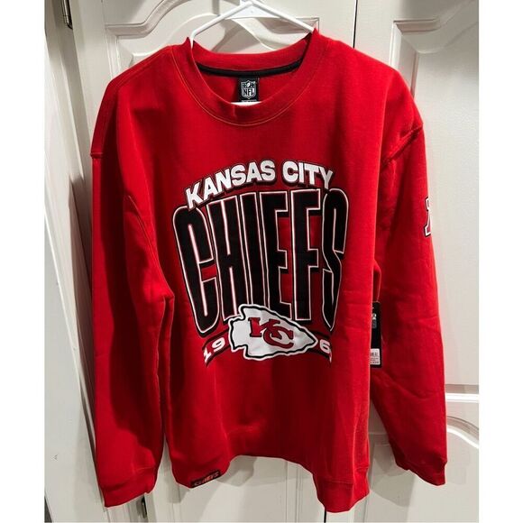 NFL Kansas City Chiefs Graphic Crew Sweatshirt Arrowhead XL - Picture 1 of 7